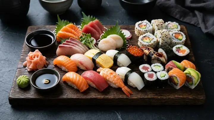 Aperçu du site sushi